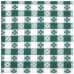 Winco TBCO-70G Green Oblong Table Cloth, 52 x 70
