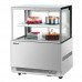 Turbo Air TBP36-46FN-S 35 Stainless Steel Refrigerated Bakery Display Case with Lift-Up Front Glass - 9 Cu. Ft.