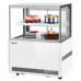 Turbo Air TBP36-46FN-W 35 White Refrigerated Bakery Display Case with Lift-Up Front Glass - 9 Cu. Ft.