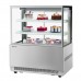 Turbo Air TBP48-54FN-S 47 Stainless Steel Refrigerated Bakery Display Case with Lift-Up Front Glass - 17 Cu. Ft.