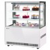 Turbo Air TBP48-54FN-W 47 White Refrigerated Bakery Display Case with Lift-Up Front Glass - 17 Cu. Ft.