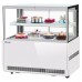 Turbo Air TBP60-46FN-W 59 White Refrigerated Bakery Display Case with Lift-Up Front Glass - 16 Cu. Ft.