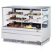 Turbo Air TCGB-60UF-CO-W-N 61 Straight Front White Refrigerated & Dry Combination Bakery Display Case - 10 Cu. Ft. Each Side