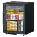 Turbo Air TGF-5SD-N 25 Glass Swing Door Countertop Black Merchandiser Freezer - 4.3 Cu. Ft. - Super Deluxe Series