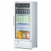 Turbo Air TGM-12SDW-N6 Super Deluxe Series 26 Glass Swing Door White Merchandiser Refrigerator - 10 Cu. Ft.