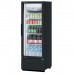 Turbo Air TGM-23SDHB-N6 Super Deluxe Series 27 Black Glass Swing Door Refrigerated Merchandiser - 19 Cu. Ft.