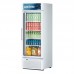 Turbo Air TGM-23SDW-N6 27 Glass Swing Door Super Deluxe Merchandiser White Refrigerator - 19 Cu. Ft.