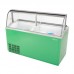 Turbo Air TIDC-70G-N 68 Green Ice Cream Dipping Cabinet - (12) Tub Capacity