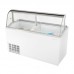 Turbo Air TIDC-70W-N 68 White Ice Cream Dipping Cabinet - (12) Tub Capacity