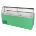 Turbo Air TIDC-91G-N 89 Green Ice Cream Dipping Cabinet - (16) Tub Capacity