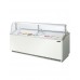 Turbo Air TIDC-91W-N 89 White Ice Cream Dipping Cabinet - (16) Tub Capacity