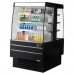 Turbo Air TIOM-36SB-N 39 Square Island Display Self-Serve Refrigerated Merchandiser - 14 Cu. Ft.