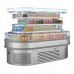 Turbo Air TIOM-48RSRS-N 48 Stainless Steel Oval Island Display Self-Serve Refrigerated Merchandiser - 96 Deep - 29 Cu. Ft.