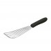 Winco TKP-60 Fish Spatula with Black Polypropylene Handle, 6-3/4 x 3-1/4