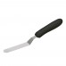 Winco TKPO-4 Offset Spatula with Black Polypropylene Handle, 3-1/2 x -3/4