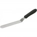 Winco TKPO-7 Offset Spatula with Black Polypropylene Handle, 6-1/2 x 1-5/16