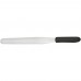 Winco TKPS-9 Bakery Spatula with Black Polypropylene Handle, 10 x 1-3/8