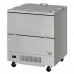 Turbo Air TMKC-34-2-SS-N6 Super Deluxe Series 34 Stainless Steel Dual Sided Access Milk Cooler - 12 Cu. Ft. - 8 Crates