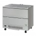 Turbo Air TMKC-49-2-SS-N6 Super Deluxe Series 49 Stainless Steel Dual Sided Access Milk Cooler - 18 Cu. Ft. - 12 Crates