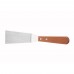 Winco TN165 Grill Spatula w/ Wooden Handle, 4 1/4 x 2 3/16 Blade