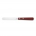 Winco TNS-7 7-7/8 Bakery Spatula with Wood Handle