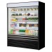 Turbo Air TOM-60EB-N 60 Vertical Air Curtain Open Refrigerated Display Merchandiser - Black