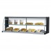 Turbo Air TOMD-60HB 63 Top Display Black Dry Case-High Model for TOM-60S/L Open Display Merchandiser
