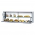 Turbo Air TOMD-60HS 63 Top Display Stainless Steel Dry Case-High Model for TOM-60S/L Open Display Merchandiser