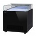 Turbo Air TOS-30NN-B 30 Black Open Display Sandwich & Cheese Merchandiser - 1.3 Cu. Ft.