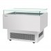 Turbo Air TOS-40PN-S 40 Stainless Steel 4-Sided Open Display Sandwich & Cheese Merchandiser - 1.9 Cu. Ft.