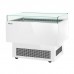 Turbo Air TOS-40PN-W 40 White 4-Sided Open Display Sandwich & Cheese Merchandiser - 1.9 Cu. Ft.