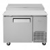 Turbo Air TPR-44SD-N 44 Super Deluxe Series Refrigerated Pizza Prep Table, 1 Door - (6) x 1/6 Pans