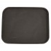 Winco TRH-1418 14 x 18 Easy-Hold Brown Rubber Lined Plastic Tray