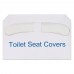 Winco TSC-250 Half-Fold Toilet Seat Cover Paper - 250 Pieces