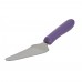 Winco TWP-51P Allergen Free Purple Handle Stainless Steel Offset Pie Server, 4-5/8 x 2-3/8