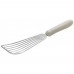 Winco TWP-60 Slotted Blade Fish Spatula with White Handle, 6-3/4 x 3-1/4