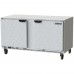 Beverage-Air UCF60AHC 60 Two Solid Door Undercounter Freezer - 14 Cu. Ft.