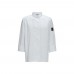 Winco UNF-6W3XL Mens White Long Sleeved Tapered Fit Chef Jacket, Size 3XL