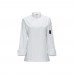 Winco UNF-7WL Womens White Long Sleeved Tapered Fit Chef Jacket, Size L