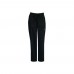Winco UNF-8KM Womens Black Chef Pants with Drawstring, Size M