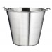 Winco UP-13 13 Qt. Stainless Steel Utility Pail