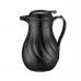 Winco VSW-20K 20 oz. Black Plastic Swirl Coffee Server