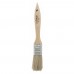 Winco WBR-10 1 Boar Hair Flat Pastry Brush