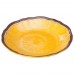 Winco WDM001-605 Ardesia Luzia Yellow Melamine Hammered Deep Plate, 9-5/8