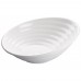 Winco WDM003-201 Hailey 12 White Angled Melamine Bowl