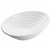 Winco WDM003-202 Hailey 14 White Angled Melamine Bowl