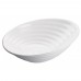 Winco WDM003-203 Hailey 16 White Angled Melamine Bowl