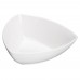 Winco WDM005-202 Elista 8 White Triangular Melamine Bowl
