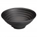 Winco WDM012-301 Kumata 8 Black Round Melamine Soup/Cereal Bowl