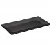 Winco WDM016-302 Ardesia Konno Black Melamine Rectangular Plate, 10-1/2 x 4-1/2